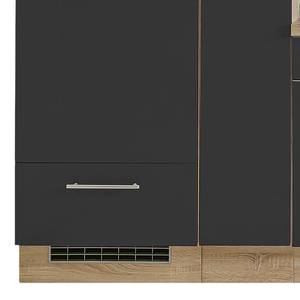 Küchenzeile Premium VI Inklusive Elektrogeräte - Schiefer Dekor