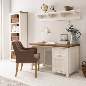 Bureau Balignton massief grenenhout - Wit