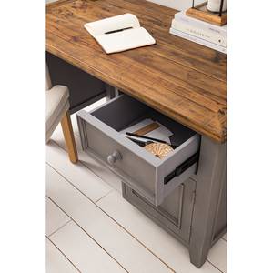 Bureau Balignton Pin massif - Gris