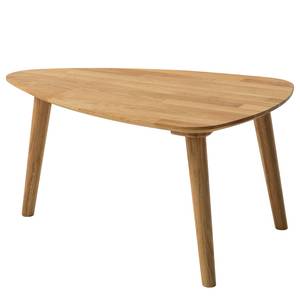 Houten salontafel FINSBY massief eikenhout - Eik - 70 x 50 cm