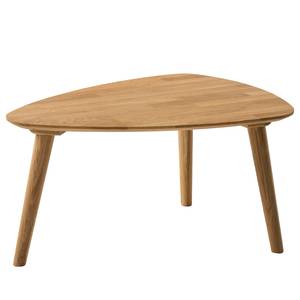 Houten salontafel FINSBY massief eikenhout - Eik - 70 x 50 cm