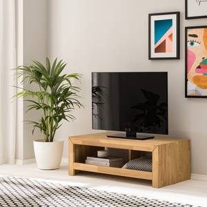 Meuble TV KireaWOOD Chêne massif - Chêne - Chêne - Largeur : 100 cm