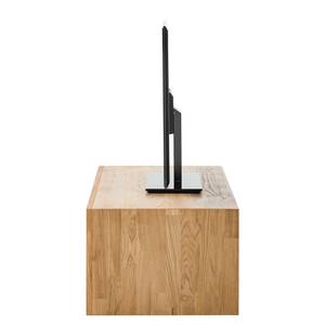 Tv-meubel KireaWOOD massief eikenhout - eikenhout - Eik - Breedte: 100 cm