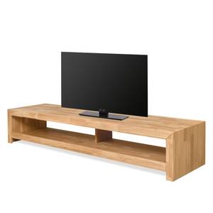 Tv-meubel KireaWOOD massief eikenhout - eikenhout - Eik - Breedte: 200 cm