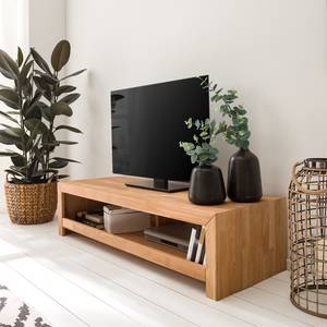 Tv-meubel KireaWOOD massief beukenhout - kernbeukenhout - Kernbeuken - Breedte: 200 cm
