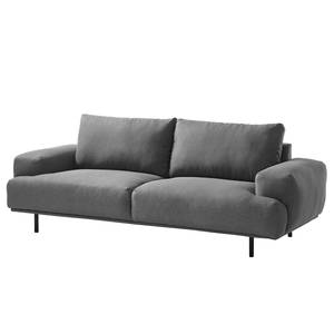 Sofa Nampa II (3-Sitzer) Webstoff - Hellgrau