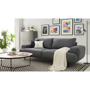 Sofa Nampa II (3-Sitzer) Webstoff - Hellgrau