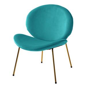 Fauteuil Zadar I Velours - Turquoise