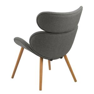 Fauteuil Montola V geweven stof - lichtgrijs