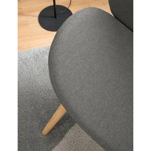 Fauteuil Montola V geweven stof - lichtgrijs