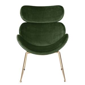 Fauteuil Montola VI Velours - Vieux vert