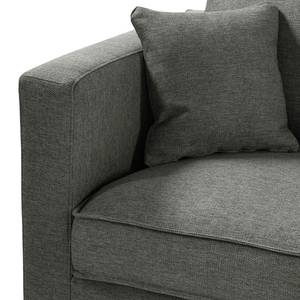 Sofa Dunard (3-Sitzer) Webstoff - Grau