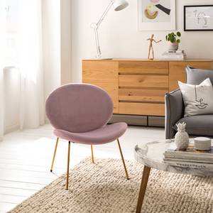 Fauteuil Zadar I Velours - Mauve