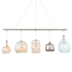 Suspension Brooklyn IV Métal / Verre - 5 ampoules