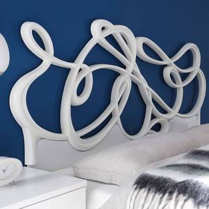 Schlafzimmerset  Soyana (4-teilig) Weiß - Holzwerkstoff - Kunstleder