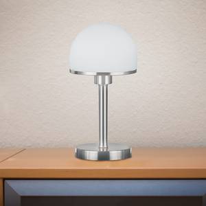 Tafellamp Joost melkglas/nikkel - 1 lichtbron