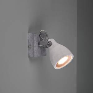 Wandlamp Concrete aluminium - 1 lichtbron