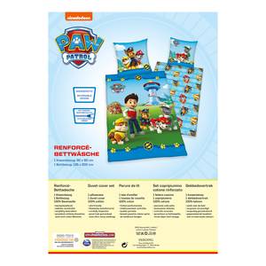 Parure de lit Paw Patrol Coton - Multicolore - 135 x 200 cm + oreiller 80 x 80 cm