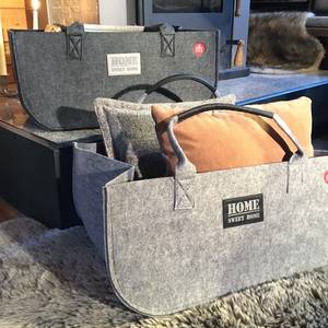 Panier Ranja Polyester - Gris clair