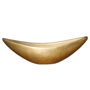 Decoschaal Magna Eye polystone - Goud - Hoogte: 18 cm