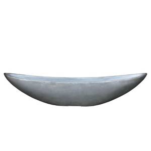 Decoschaal Magna Eye polystone - Zilver - Hoogte: 15 cm