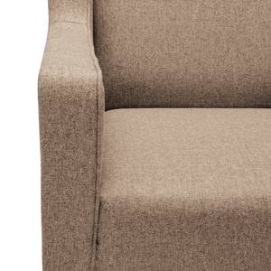 Fauteuil Mirina I Velours - Tissu Ala: Cappuccino - Beige