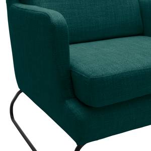 Fauteuil Kopu I Tissu - Tissu Noela: Pétrole