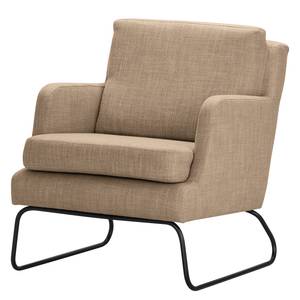 Fauteuil Kopu I Tissu - Tissu Noela: Cappuccino