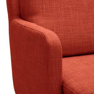 Fauteuil Kopu I Tissu - Tissu Noela: Rouge brique