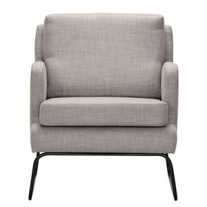 Fauteuil Kopu I Tissu - Tissu Noela: Gris clair