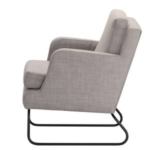 Fauteuil Kopu I Tissu - Tissu Noela: Gris clair