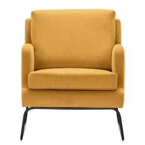 Fauteuil Kopu I Tissu - Microfibre Sela: Jaune maïs