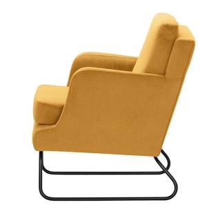 Fauteuil Kopu I Tissu - Microfibre Sela: Jaune maïs