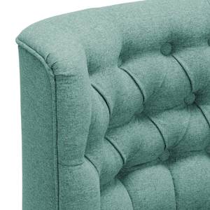 Fauteuil Farida I Velours - Tissu Voer: Bleu clair