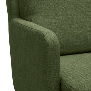 Fauteuil Kopu I Tissu - Tissu Noela: Vert foncé