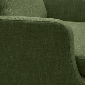 Fauteuil Kopu I Tissu - Tissu Noela: Vert foncé