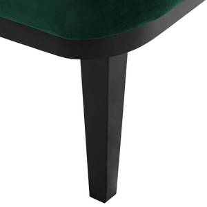 Fauteuil Farida I Velours - Velours Ravi: Vert vieilli