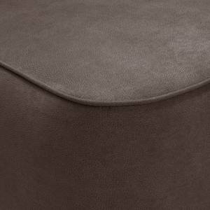 Fauteuil Farida I Velours - Microfibre Yona: Marron foncé