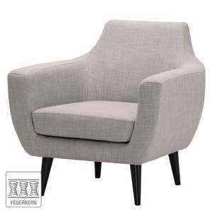 Fauteuil Torva I Tissu - Tissu Noela: Gris clair