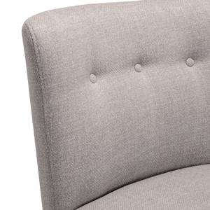 Fauteuil Tillet Tissu - Tissu Noela: Gris clair