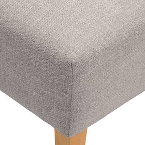 Fauteuil Tillet Tissu - Tissu Noela: Gris clair