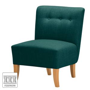 Fauteuil Tillet Tissu - Tissu Noela: Pétrole