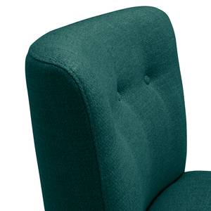 Fauteuil Tillet Tissu - Tissu Noela: Pétrole