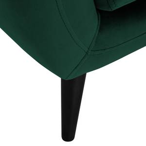 Fauteuil Polva I Velours - Velours Ravi: Vert vieilli