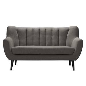 Sofa Polva I (2-Sitzer) Webstoff Nere: Grau