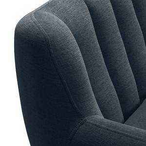 Sofa Polva I (2-Sitzer) Webstoff Nere: Marineblau