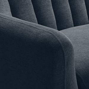Sofa Polva I (2-Sitzer) Webstoff Nere: Marineblau