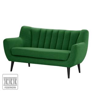 Sofa Polva I (2-Sitzer) Webstoff Nere: Grün