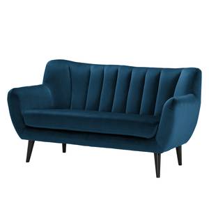 Sofa Polva I (2-Sitzer) Samt Ravi: Marineblau