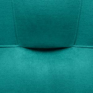 Fauteuil Oldbury I geweven stof - Geweven stof Lito: Turquoise